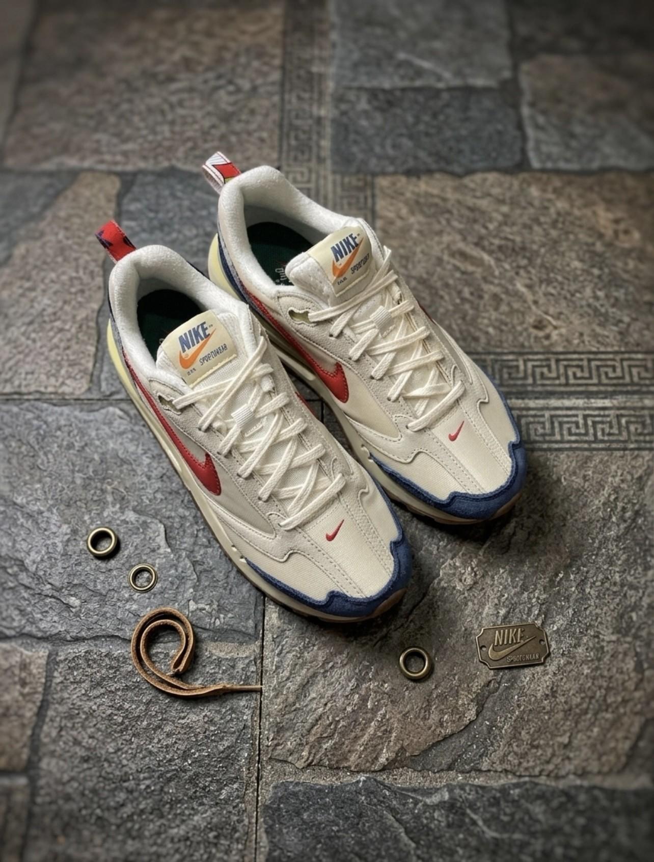 颜值脚感双在线💎Nike Air Max Dawn米红蓝 气垫潮鞋 日常出街款